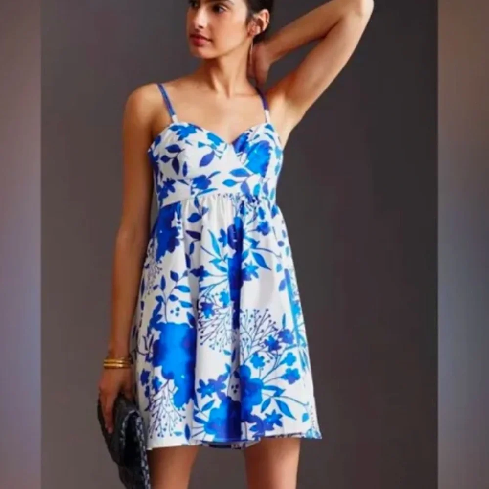 Anthropologie Sleeveless sweetheart Romper - Picture 7 of 7